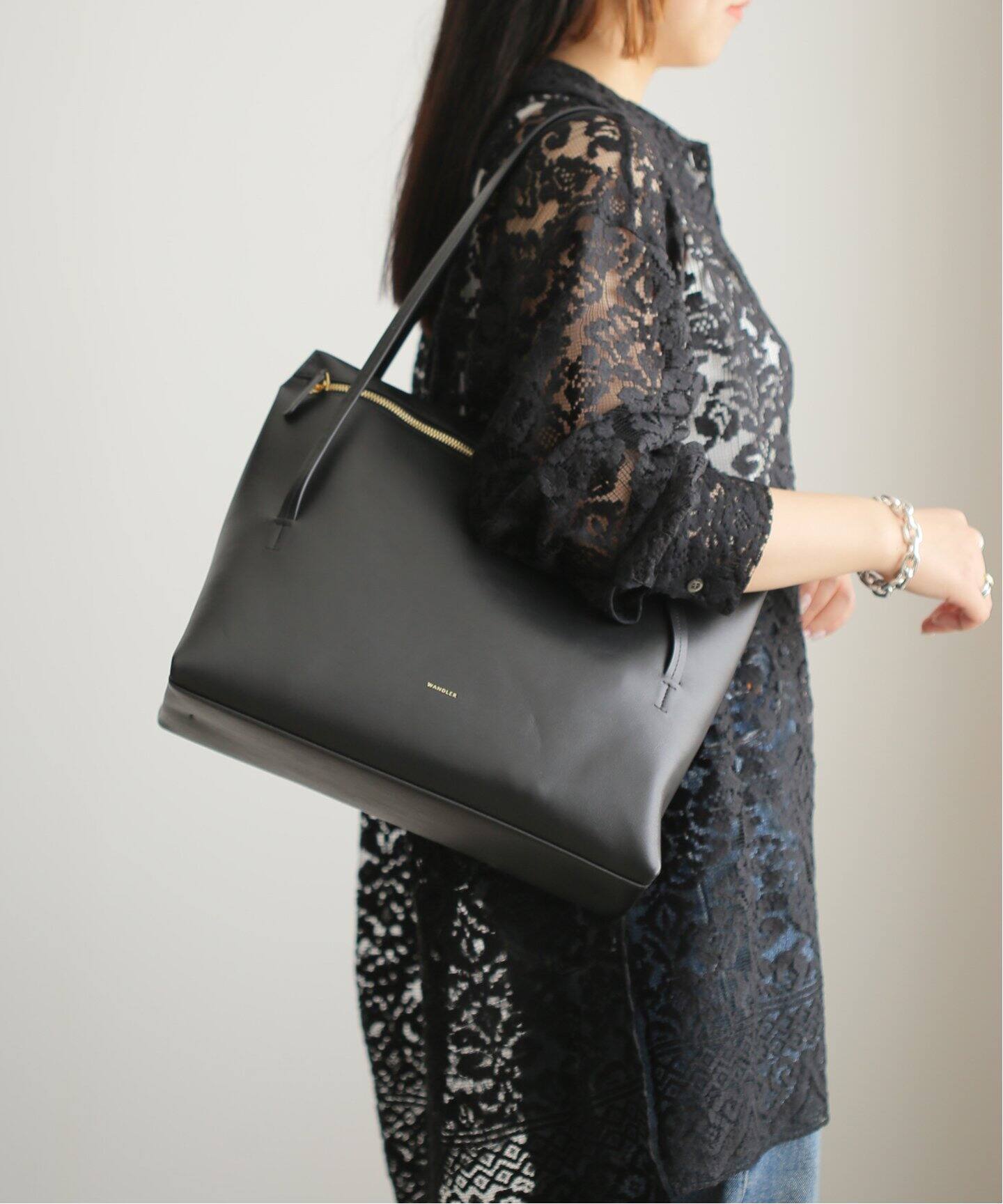 WANDLER/ワンドラー】Jo Tote Medium：トートバッグ（トートバッグ  