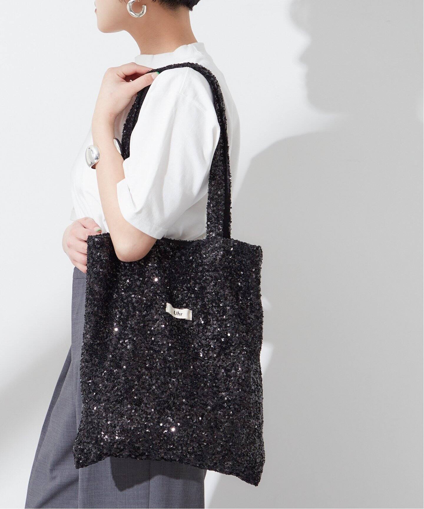 追加3》【Uhr/ウーア】Friendship Projects Spangle Tote Bag：トート  
