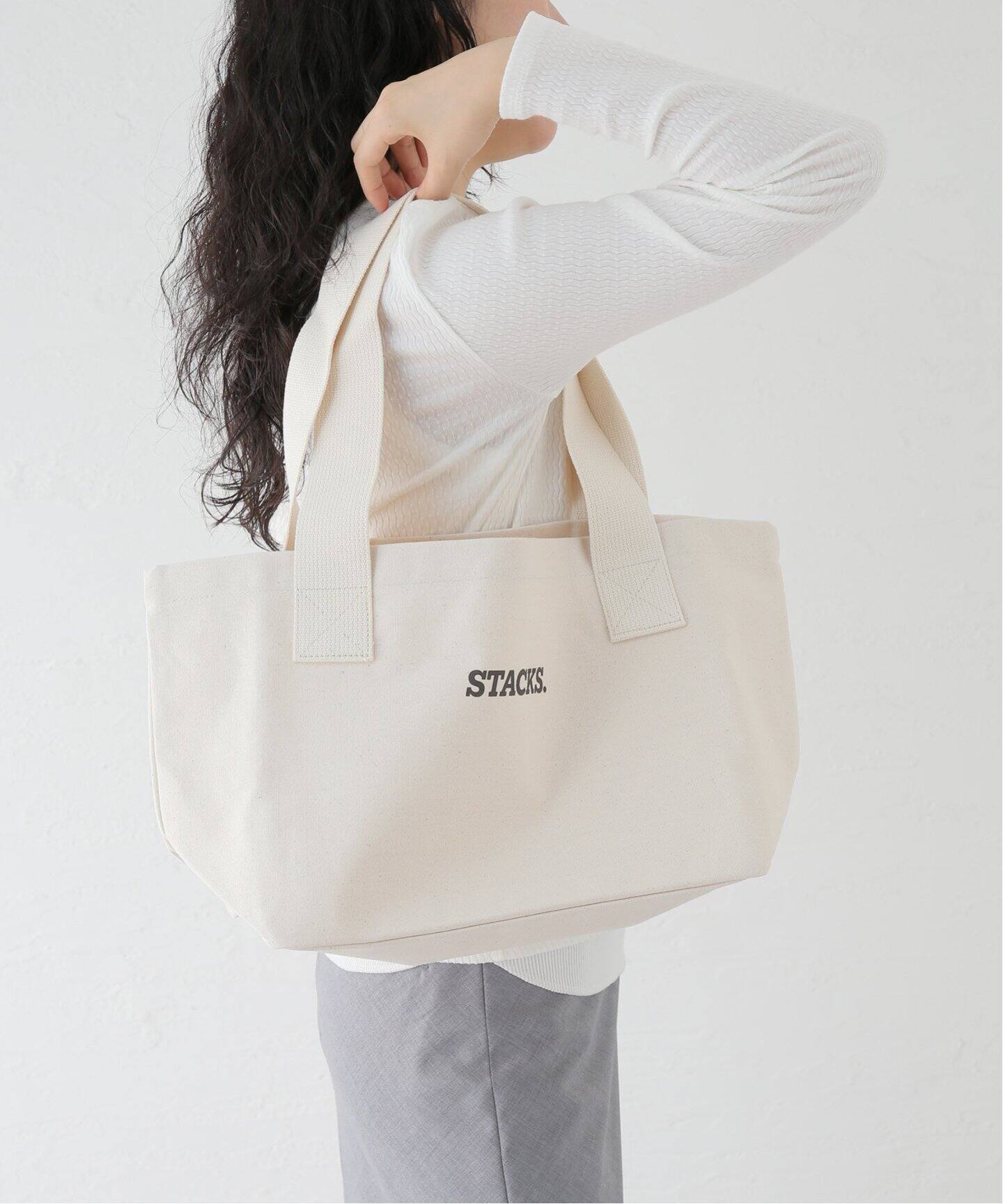 別注》【SKIN/スキン】STACKS. TOTE BAG：トートバッグ（トートバッグ  