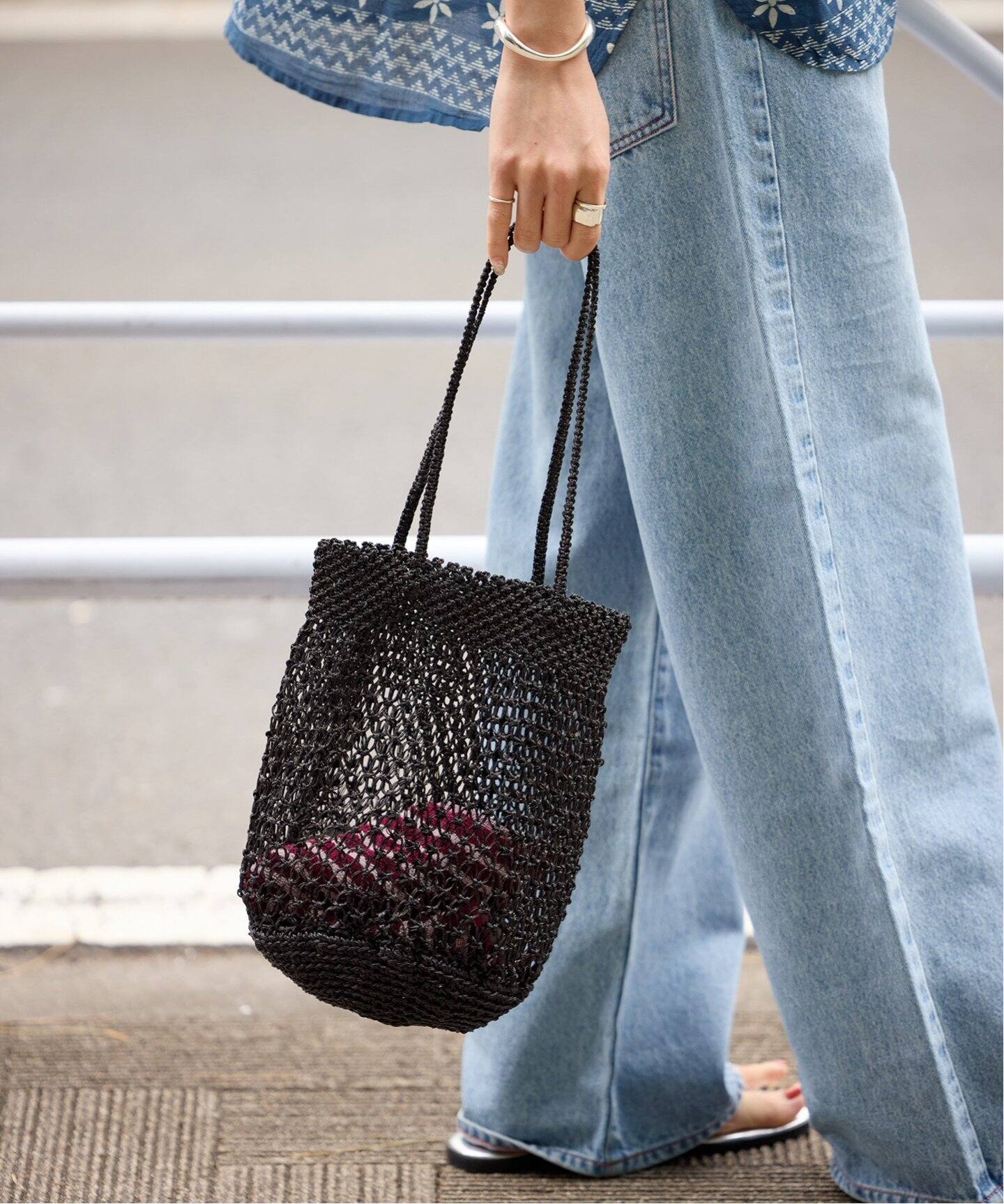 Bagmati/バグマティ】メッシュBAG AN-170805-M（トートバッグ