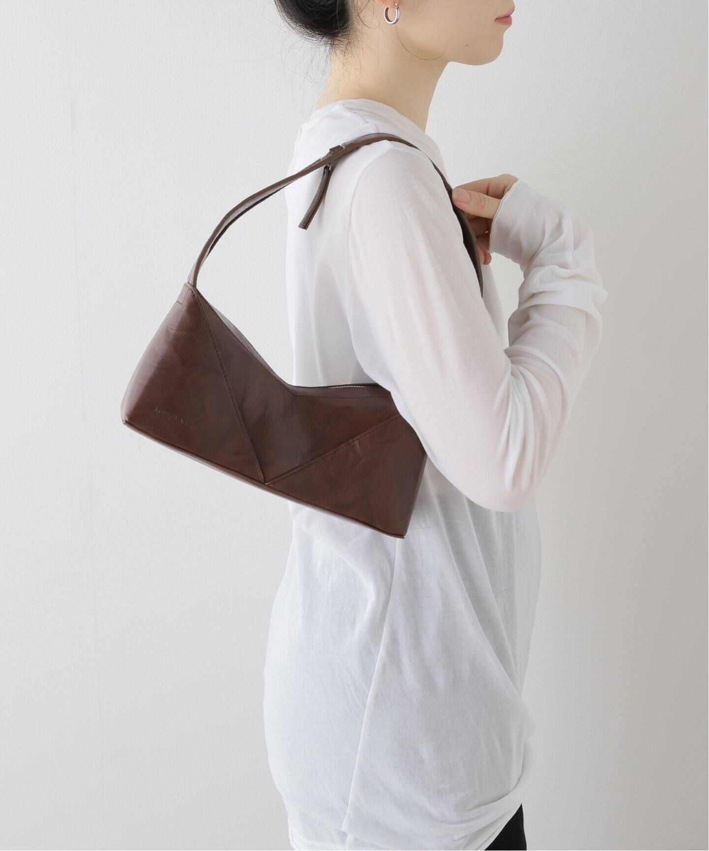 LOW CLASSIC/ロウ・クラシック】 VINTAGE CUBE SHOULDER BAG LW243BA05  