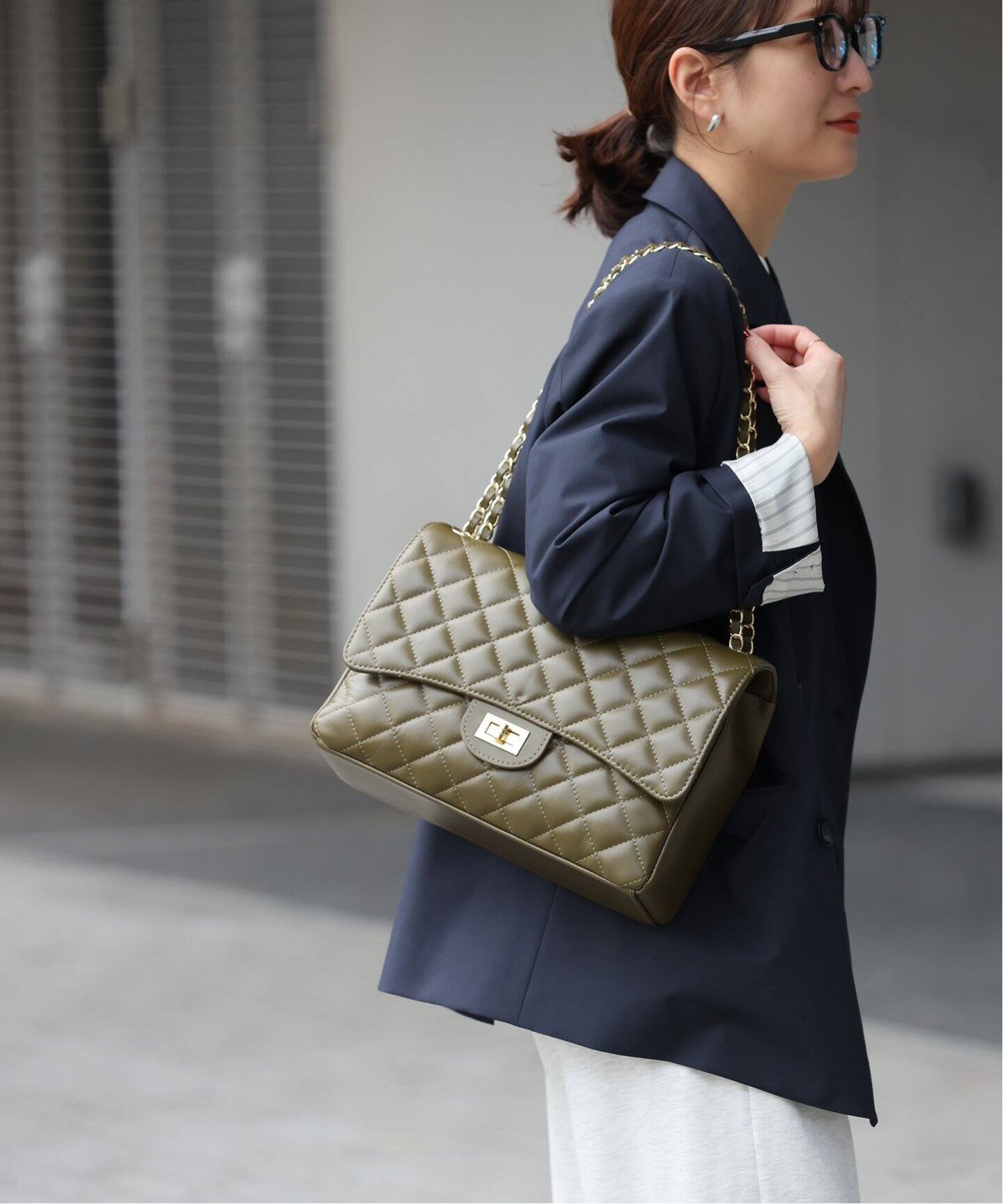 Maison Vincent/メゾンヴァンサン】チェーンキルトバッグ（その他  