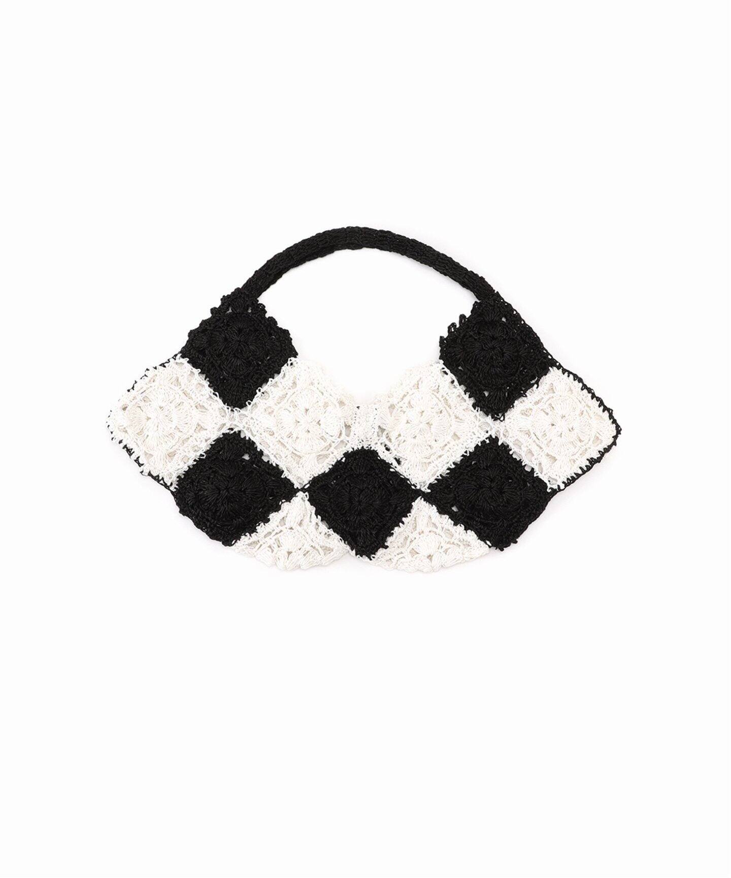 本場イラン産！高密度織『ナイン 』デザイン 約150×225cm‐201421 別注》【lemarch】PAPER RAFFIA hand bag LMBG-2673