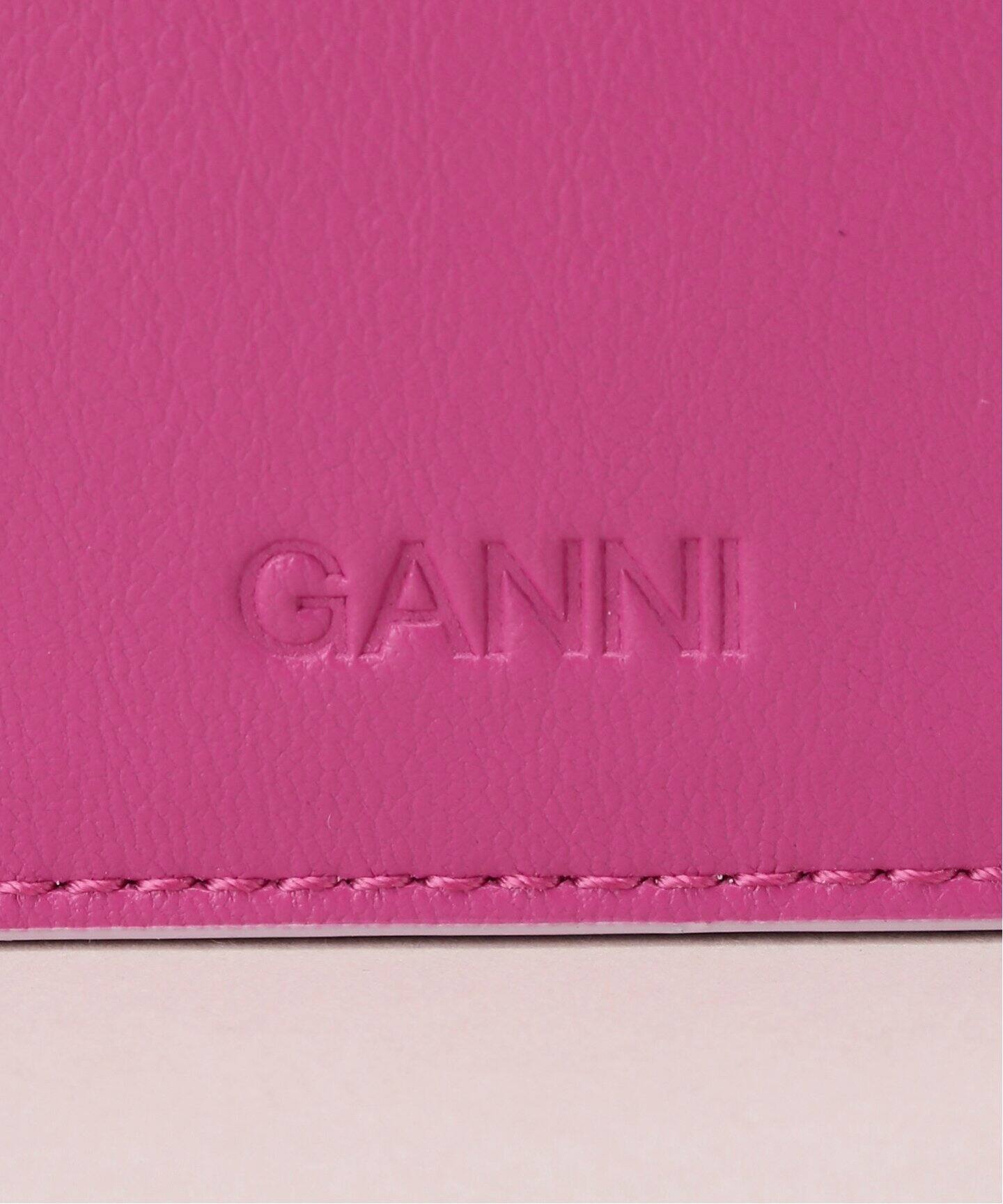 GANNI / ガニー】Bou Wallet On Strap：ショルダーバッグ