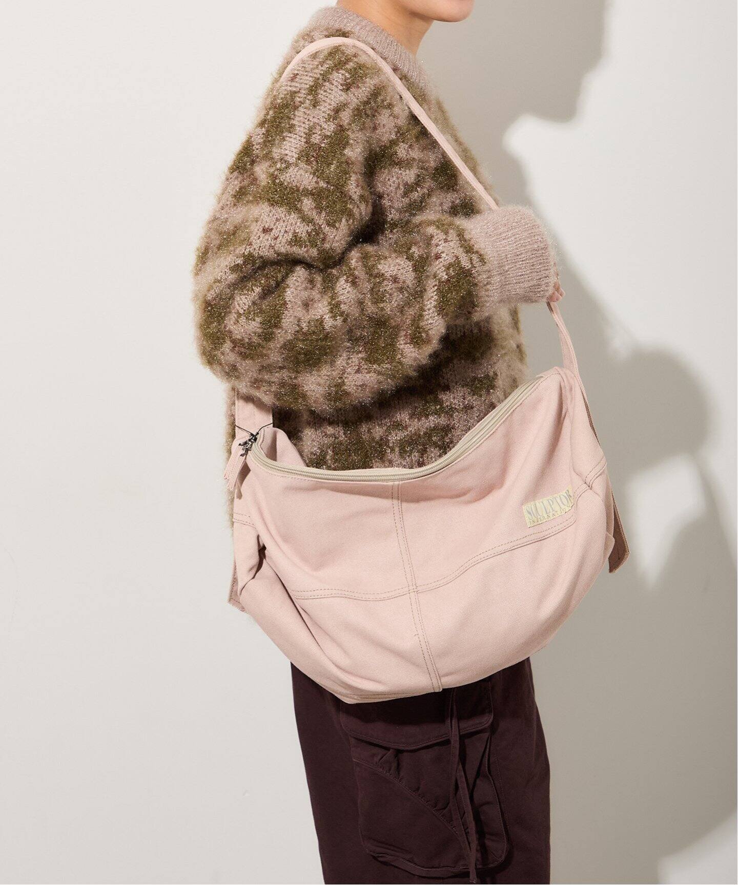 SCULPTOR/スカルプター】 Vintage Canvas Duffel Bag L008223BW