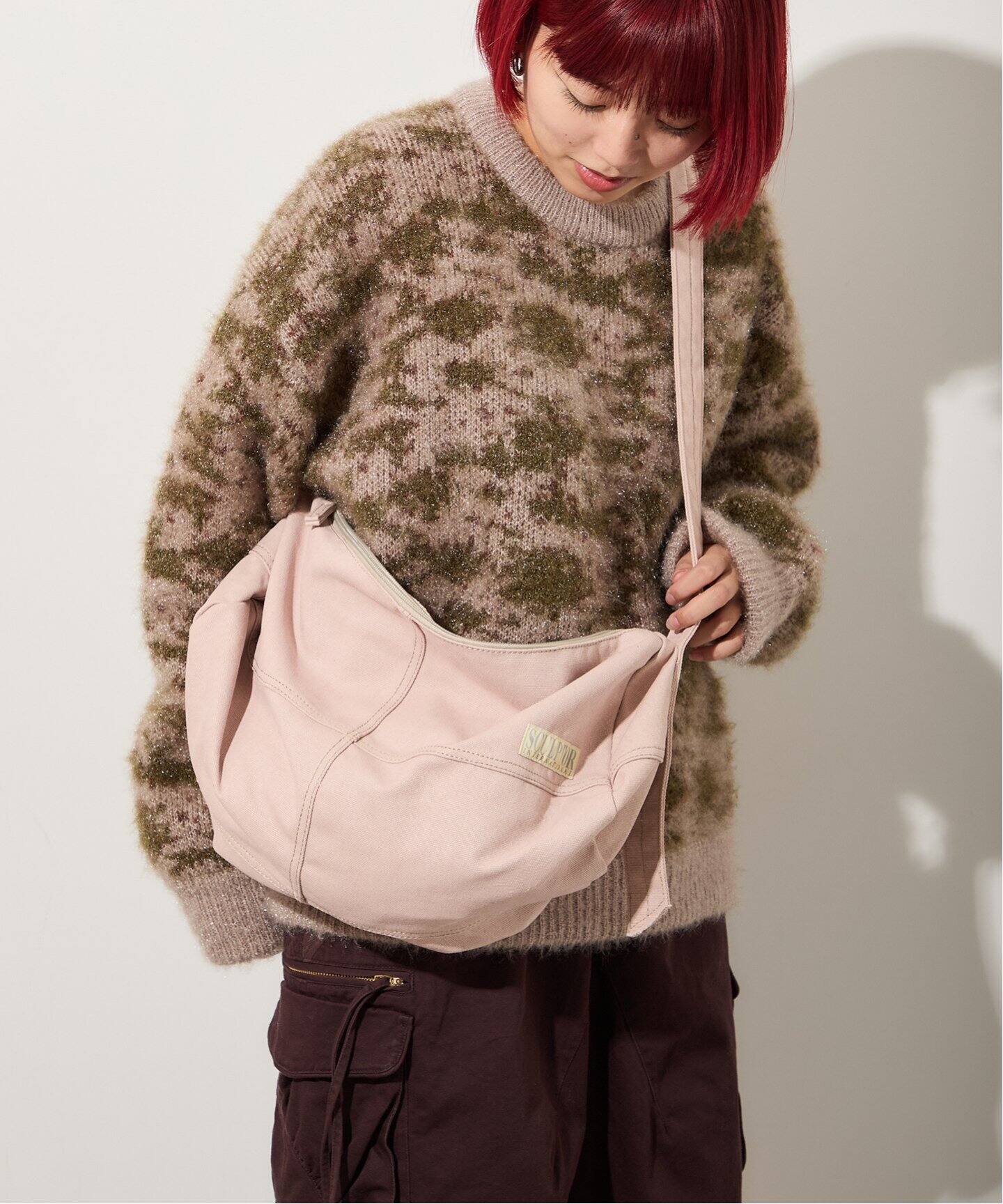 SCULPTOR/スカルプター】 Vintage Canvas Duffel Bag L008223BW  