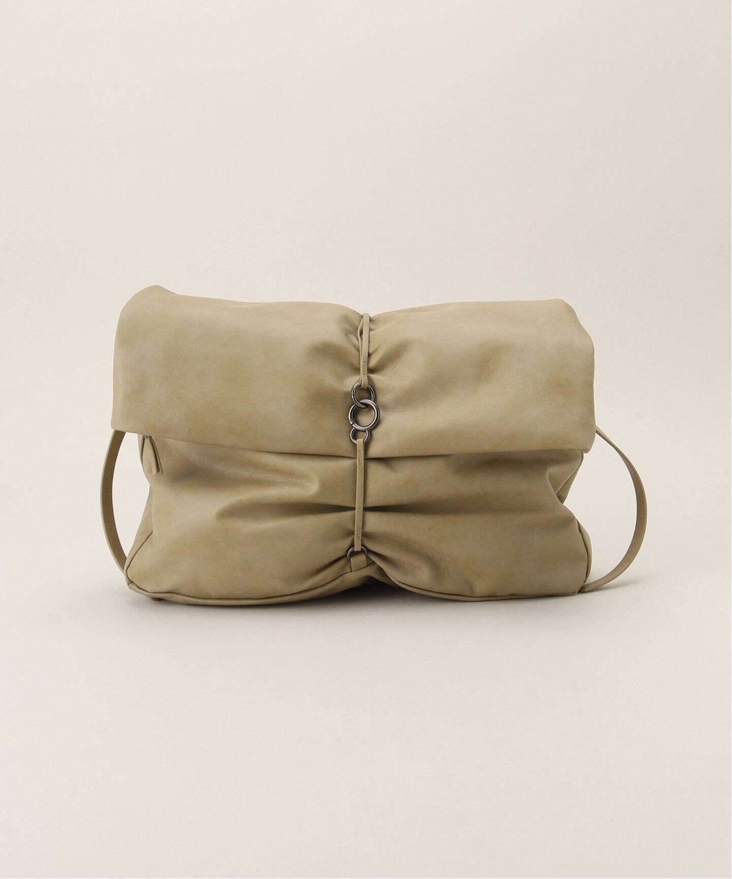 SCULPTOR/スカルプター】 Folded Slouchy Bag SL008211BW（ショルダー  