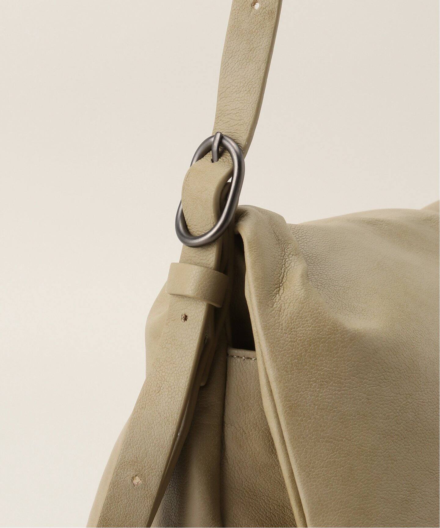 SCULPTOR/スカルプター】 Folded Slouchy Bag SL008211BW（ショルダー  