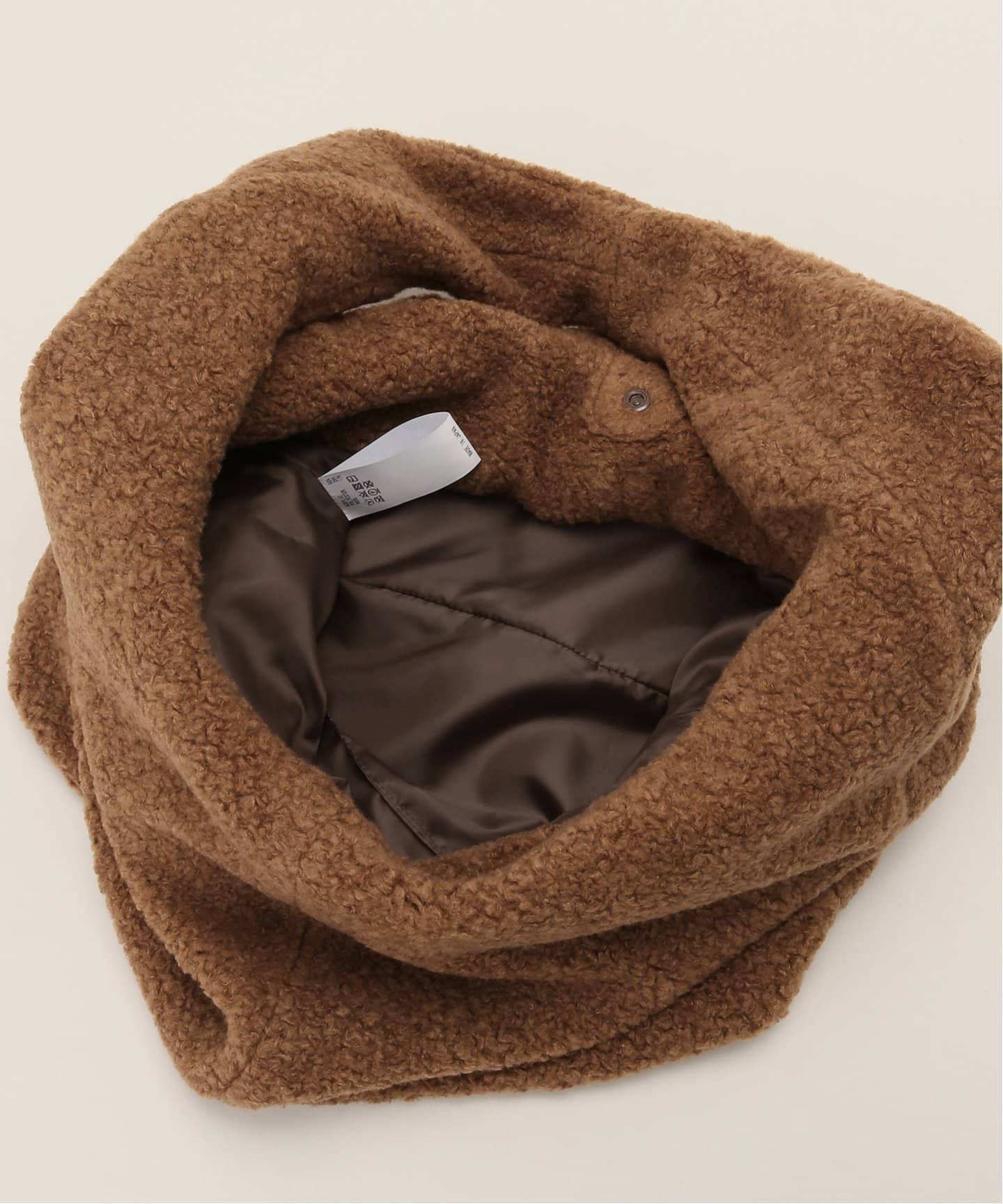 COOME　コーメ　TEDDY BAG　BROWN COOMEコーメTEDDY BAGBROWN
