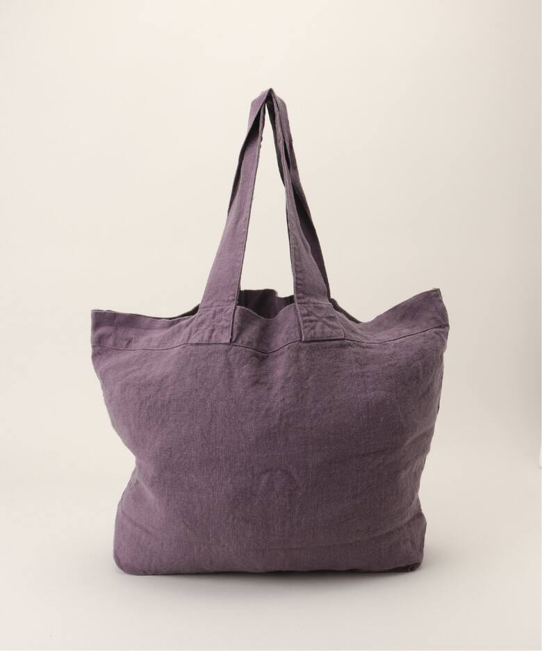 CHARVET EDITIONS / シャルベ ・エディション】 LINEN TOTE（トート  