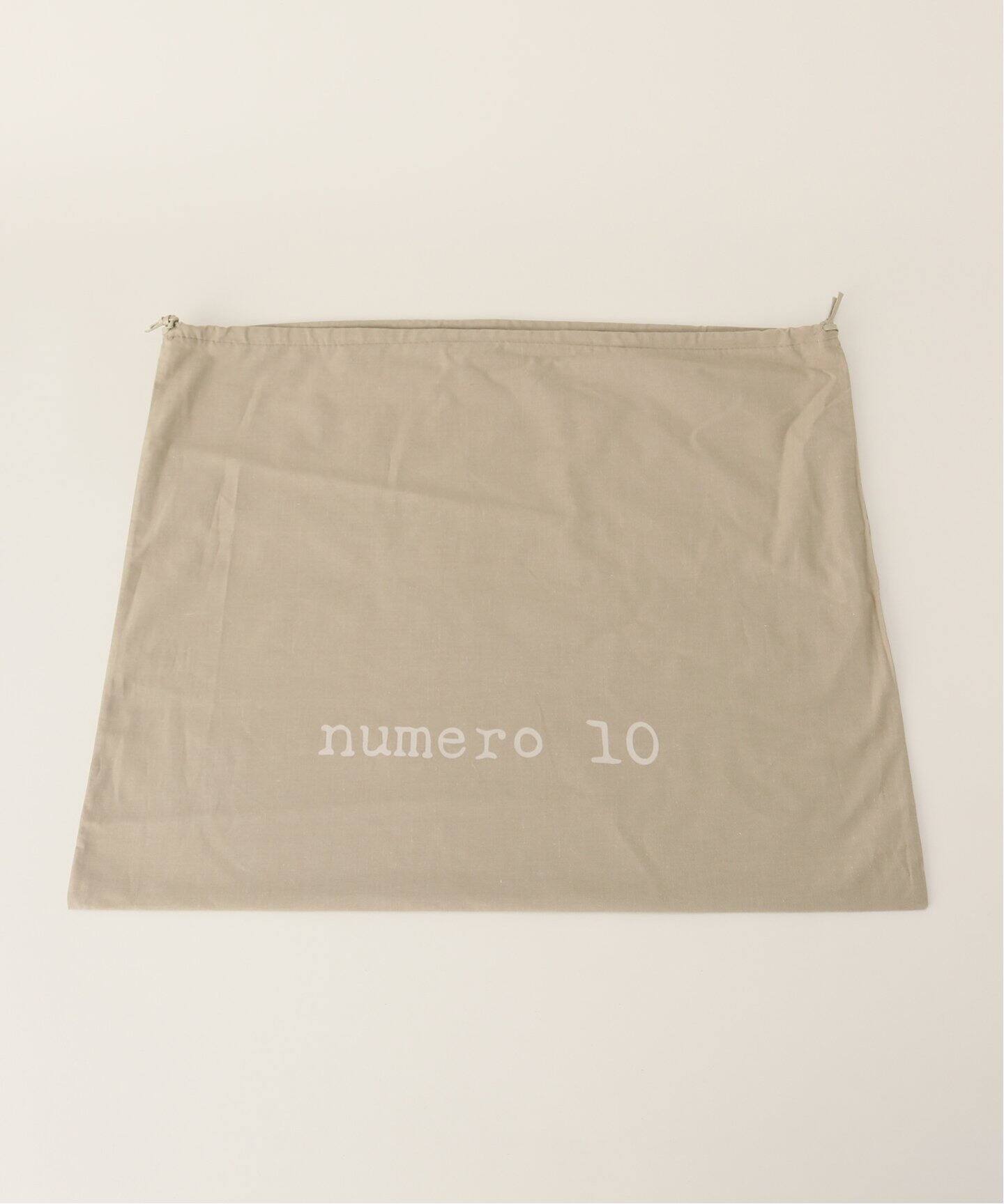 numero 10 キャンバス・レザー ハンドバッグ NUMERO10 】CANVAS LEATHER COMBI TOTE(L)（トートバッグ