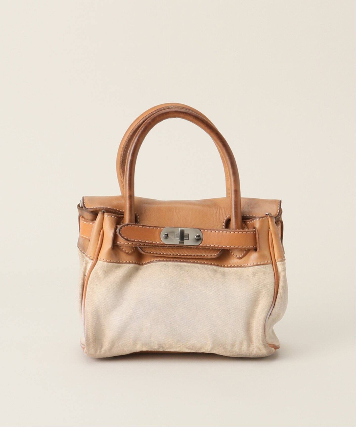 NUMERO10】CANVAS LEATHER COMBI TOTE(S)（トートバッグ）｜journal 