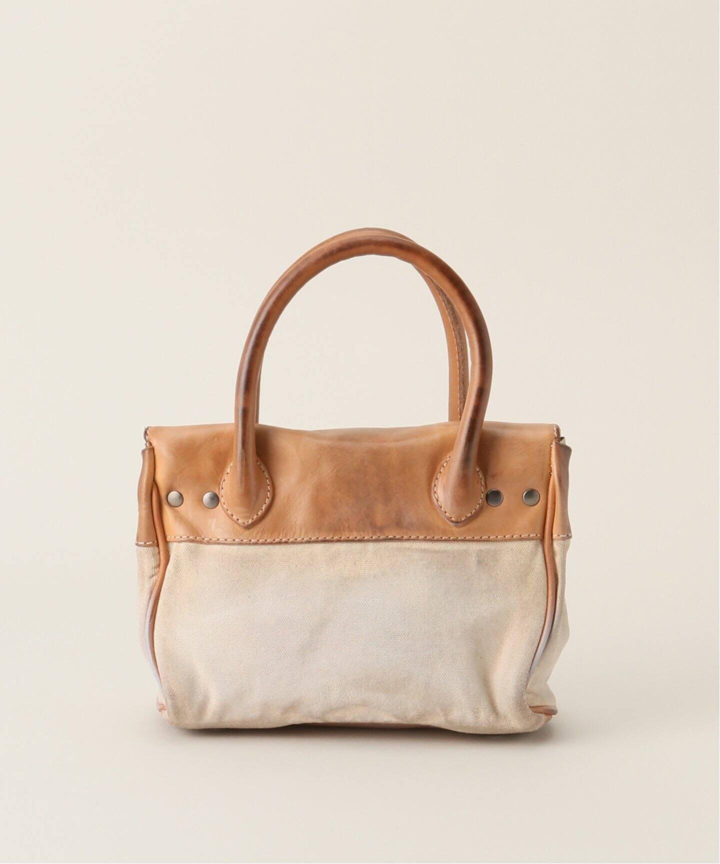 NUMERO10】CANVAS LEATHER COMBI TOTE(S)（トートバッグ）｜journal 