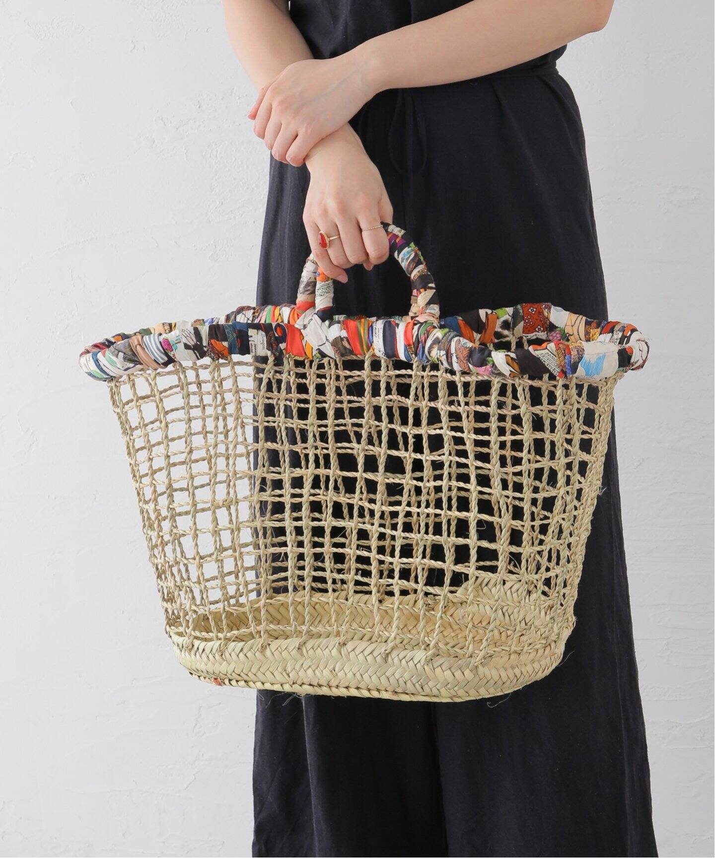 LA PRESTIC OUISTON / ラ プレスティック ウィストン】BASKET BAG 