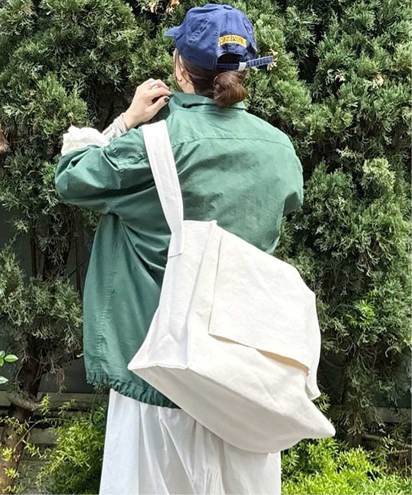 amiacalva /アミアカルヴァ】 WASHED CANVAS SHOULDER (L)（ショルダー  