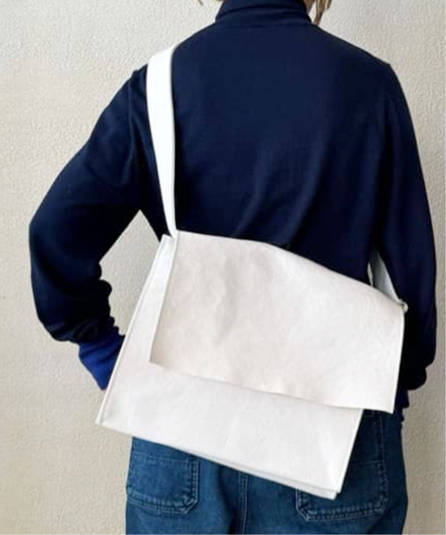 amiacalva /アミアカルヴァ】WASHED CANVAS SHOULDER (M)（ショルダー  