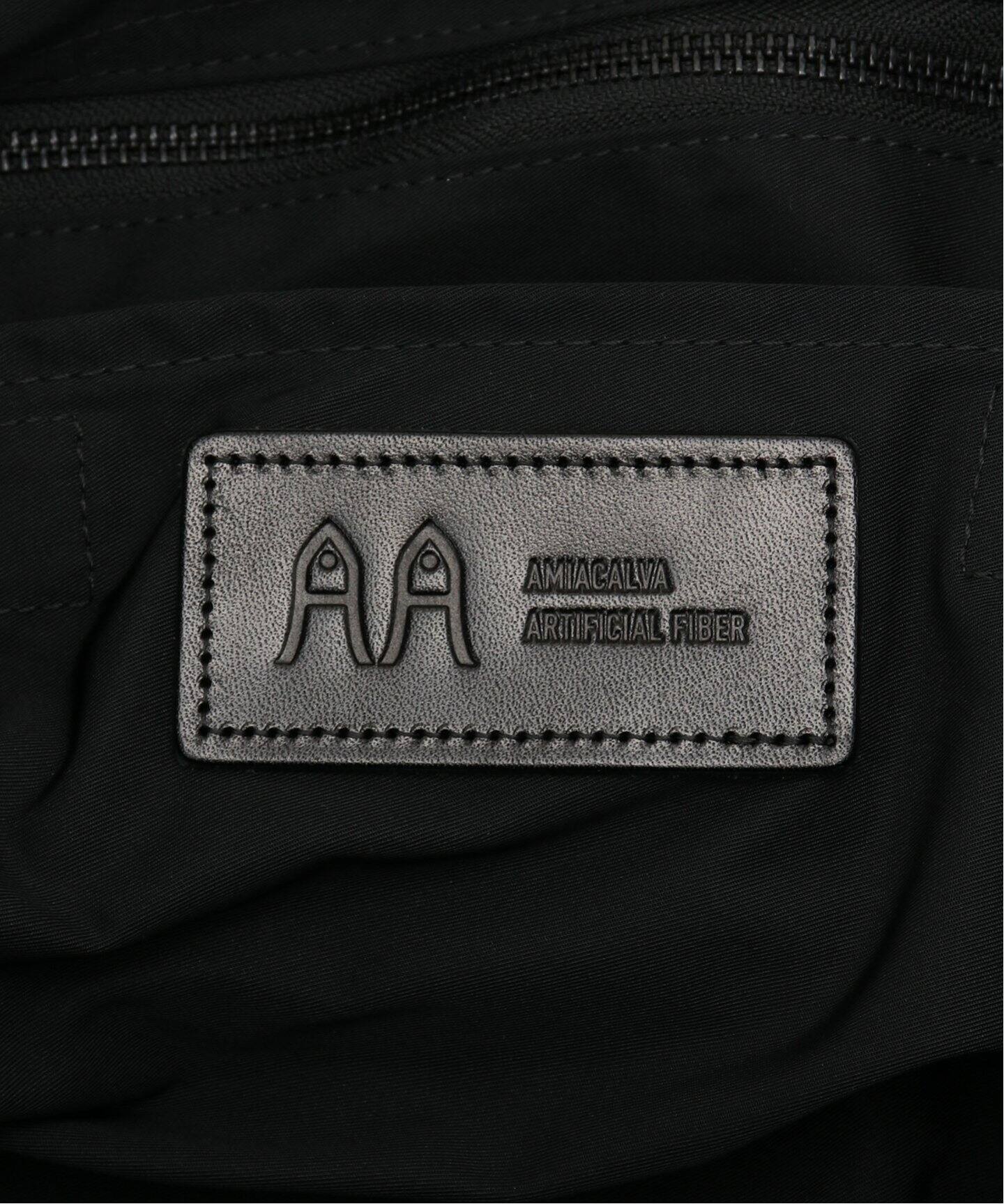 amiacalva /アミアカルヴァ】 GABARDINE MESSENGER BAG (M 