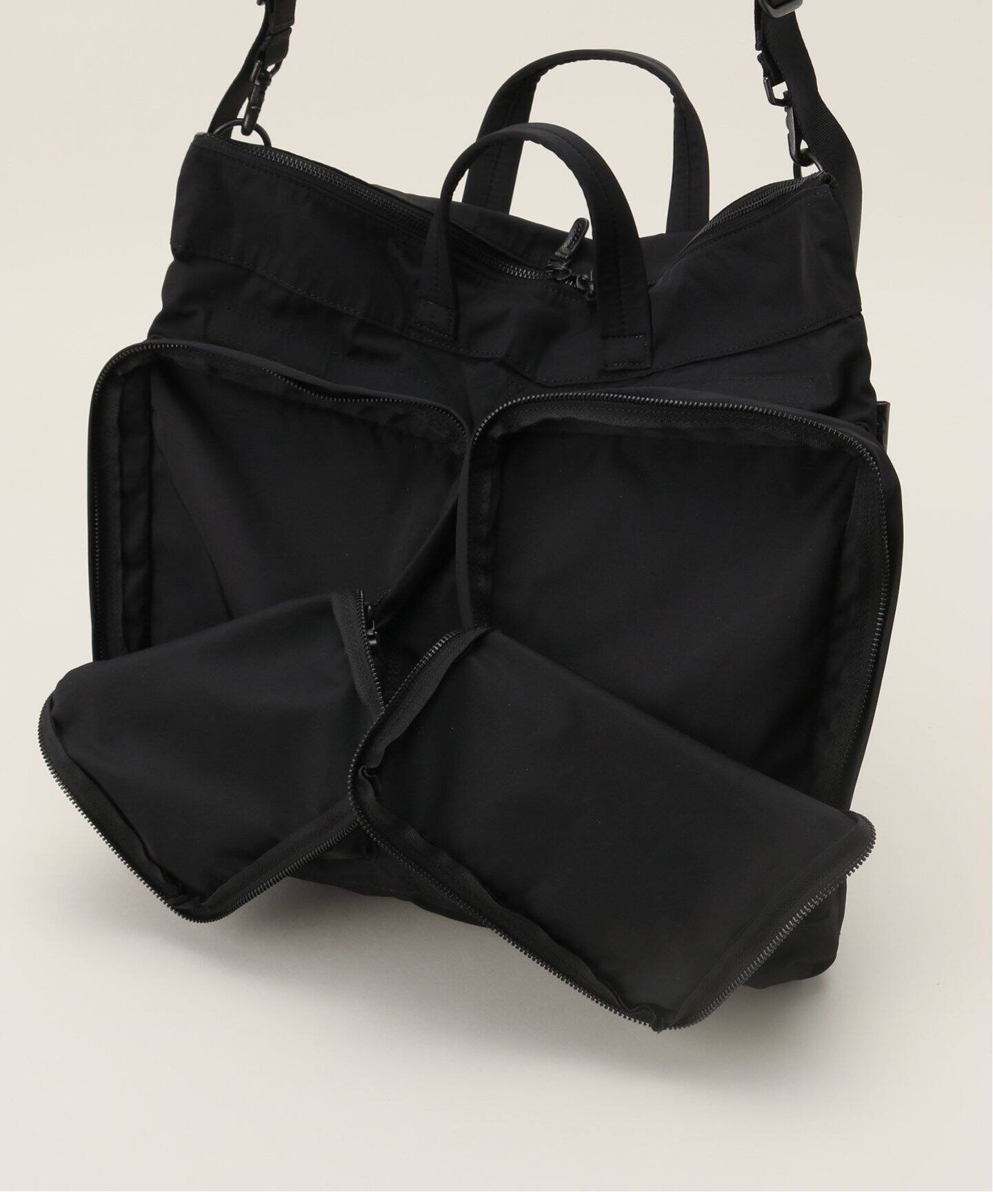 amiacalva /アミアカルヴァ】 GABARDINE HELMETBAG（ショルダーバッグ 