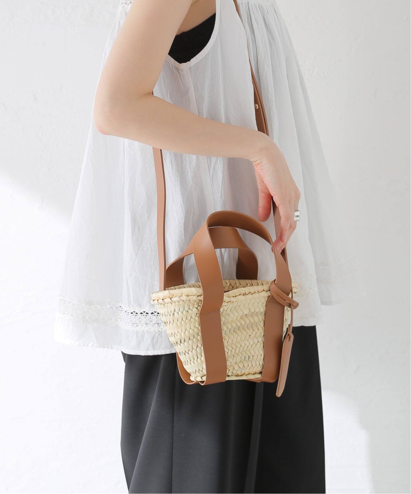 CATARZI/カタルツィ】 MINI BASKET（かごバッグ）｜journal standard  