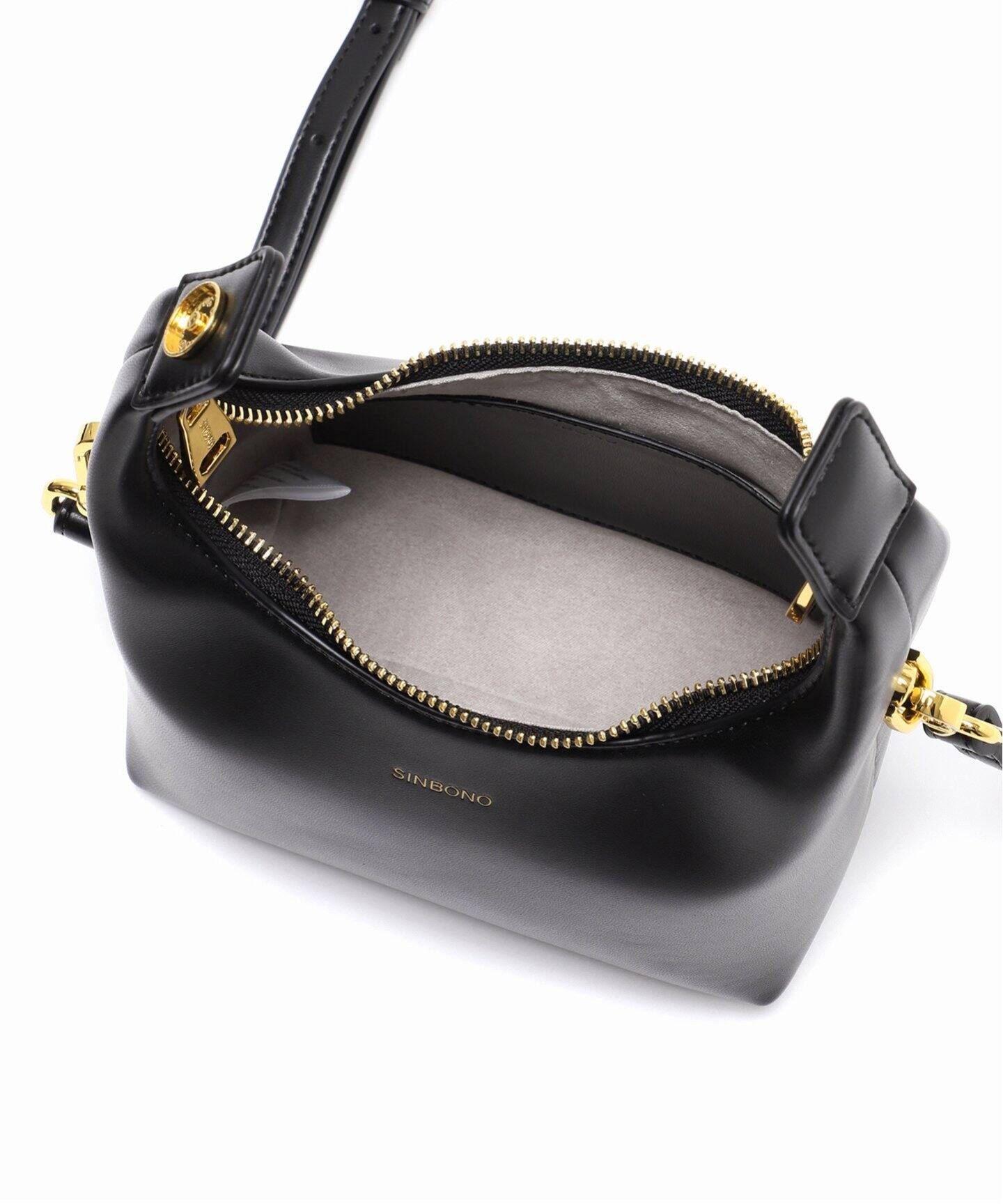 SINBONO/シンボノ】Vienna Top Handle Crossbody Bag：ショルダー 