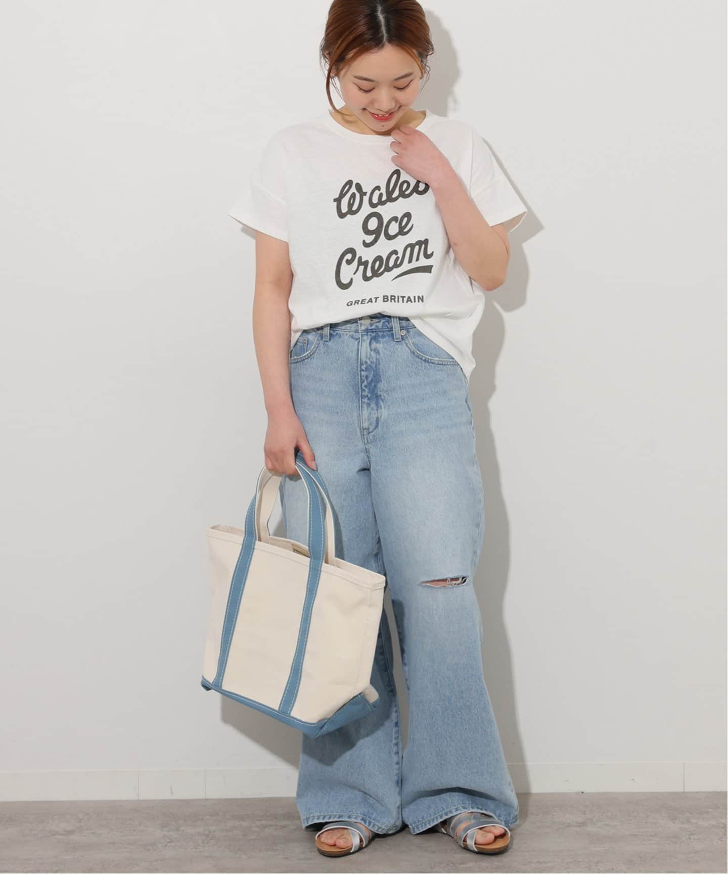 L.L Bean/エルエルビーン】Boat and Tote Medium：トートバッグ