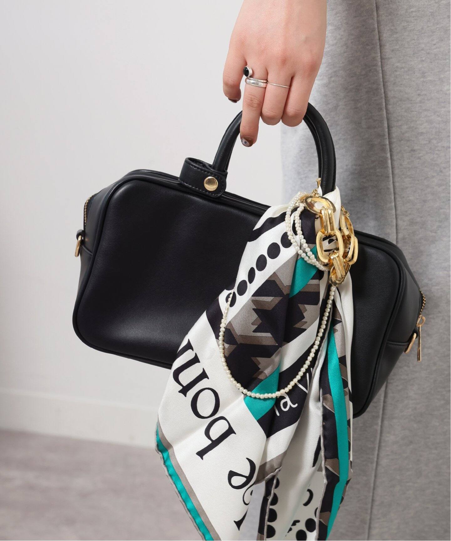 VELETTO/ヴェレット】スクエアボストンバッグ（ボストンバッグ  