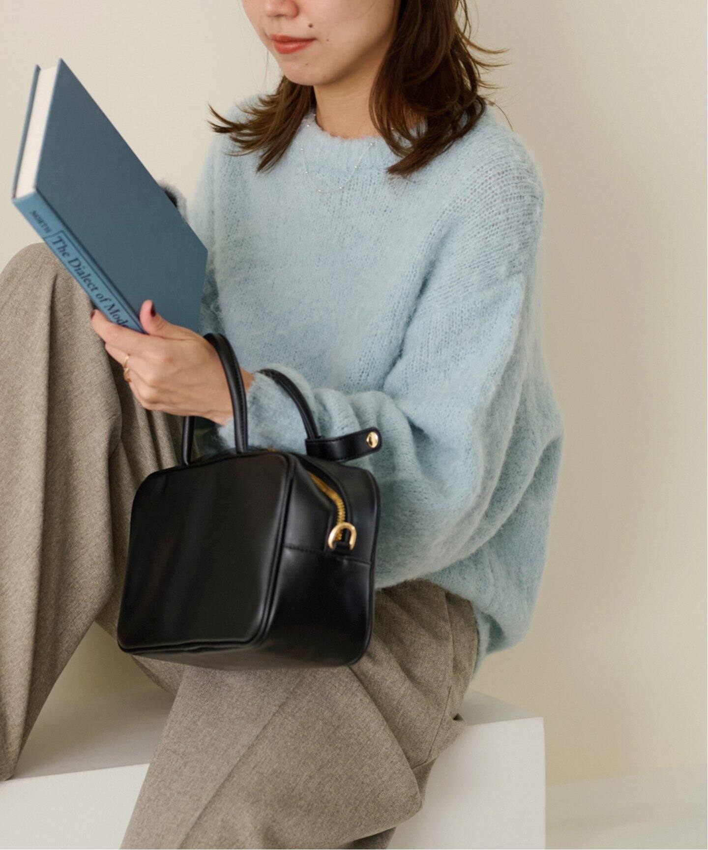 VELETTO/ヴェレット】スクエアボストンバッグ（ボストンバッグ  