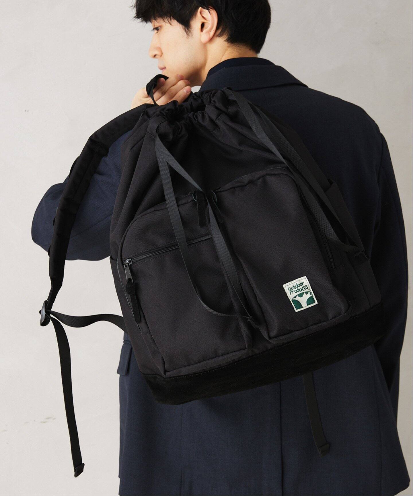 OUTDOOR PRODUCTS】別注 DRAWSTRING バックパック（バックパック