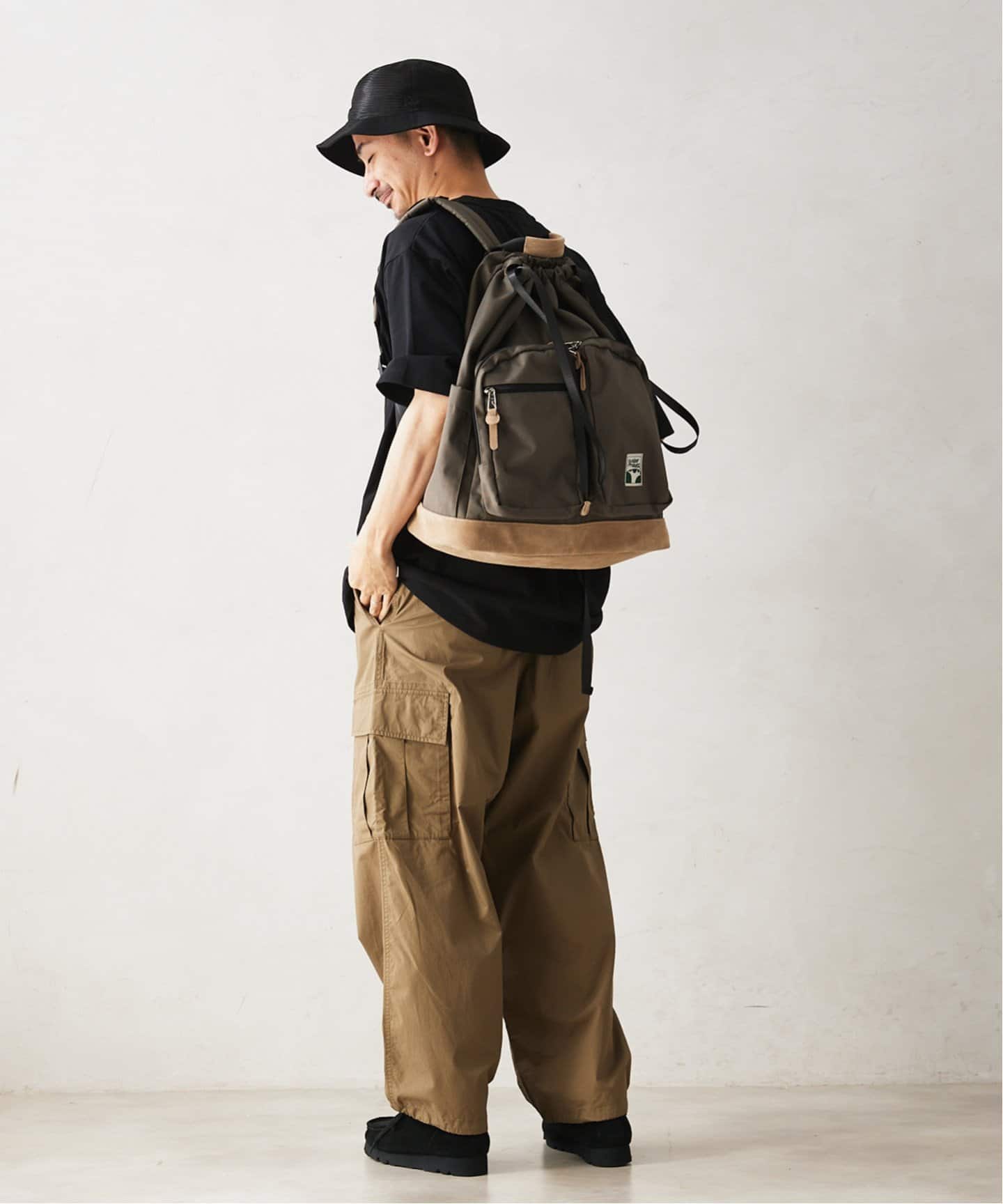 OUTDOOR PRODUCTS】別注 DRAWSTRING バックパック（バックパック