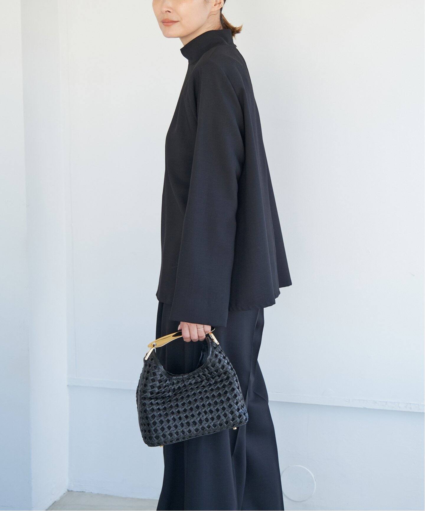 ELLEME/エレメ】WOVEN BOOMERA SMALL（ハンドバッグ）｜Deuxieme  