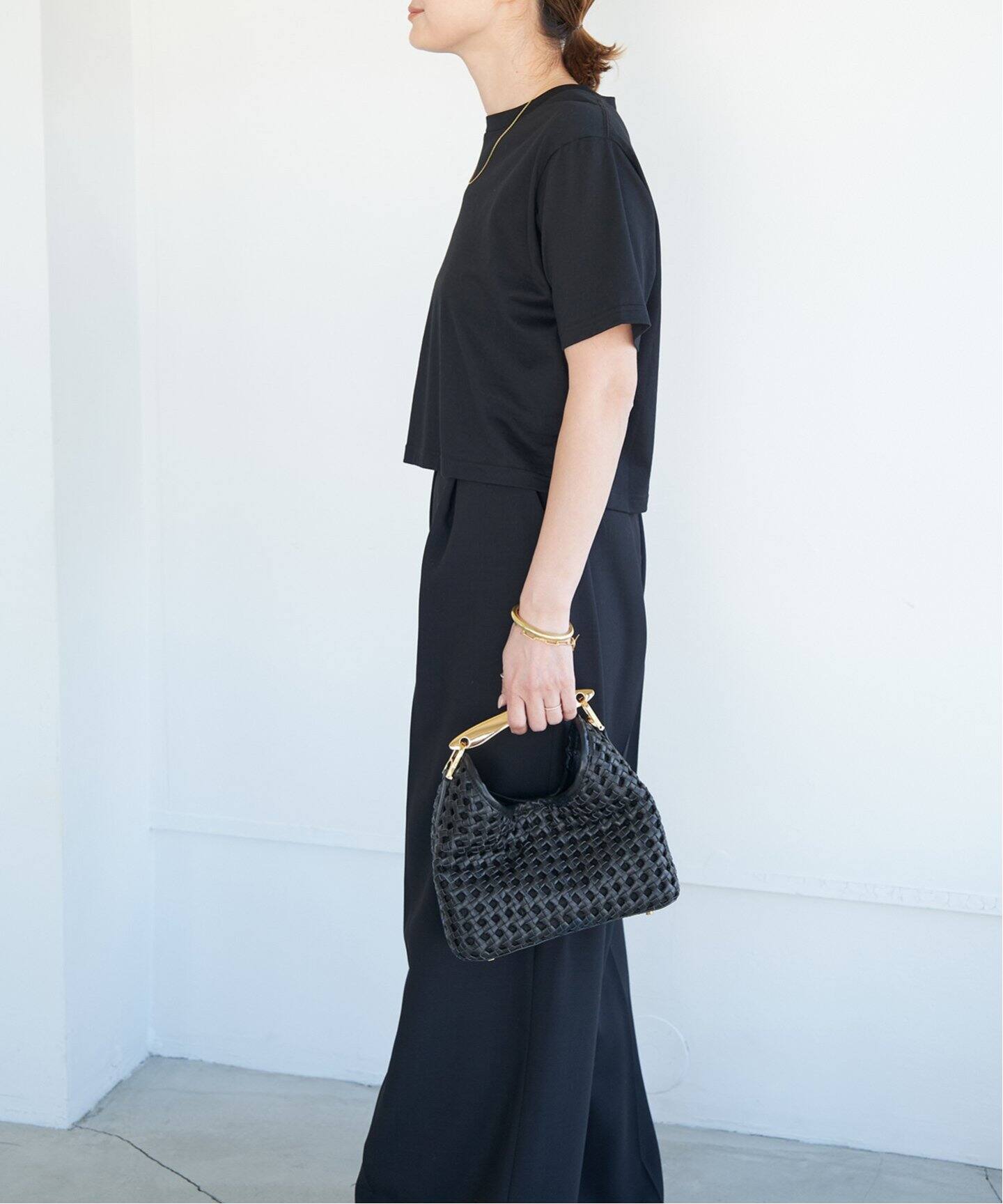 ELLEME/エレメ】WOVEN BOOMERA SMALL（ハンドバッグ）｜Deuxieme  