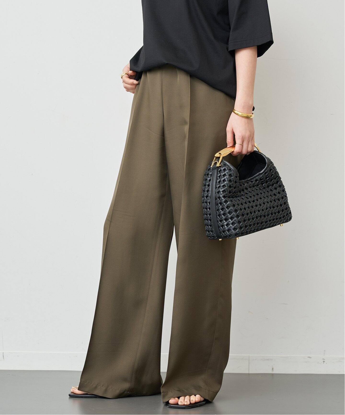 ELLEME/エレメ】WOVEN BOOMERA SMALL（ハンドバッグ）｜Deuxieme  