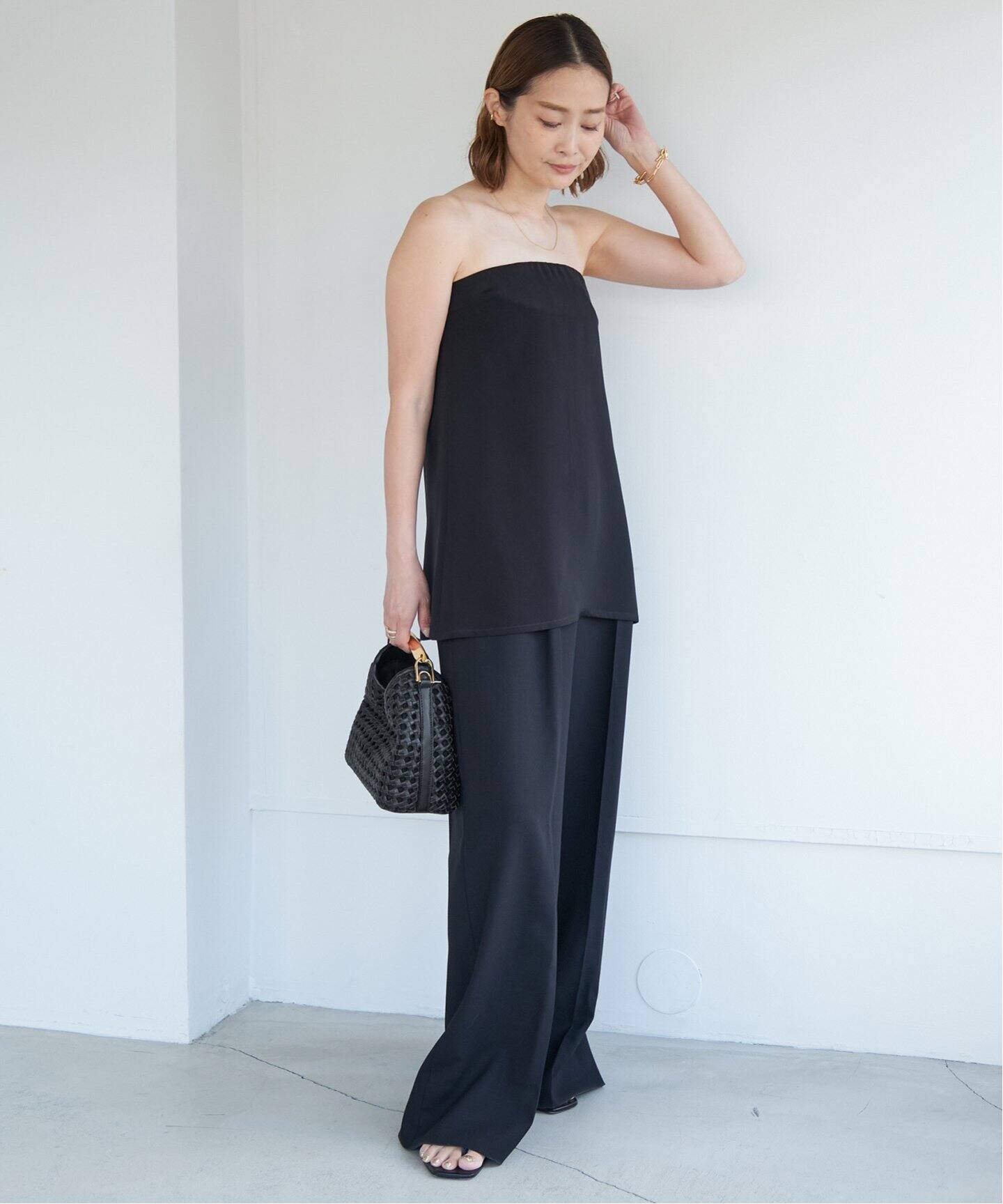 ELLEME/エレメ】WOVEN BOOMERA SMALL（ハンドバッグ）｜Deuxieme  