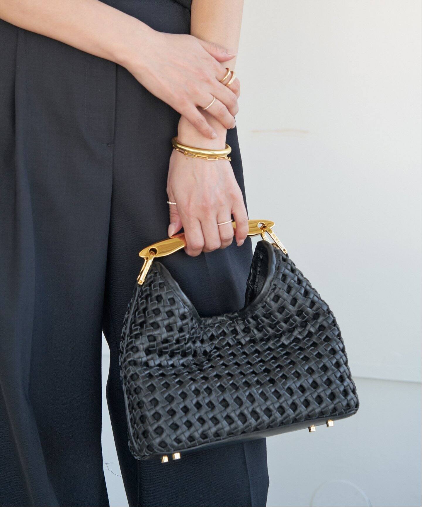 ELLEME/エレメ】WOVEN BOOMERA SMALL（ハンドバッグ）｜Deuxieme  