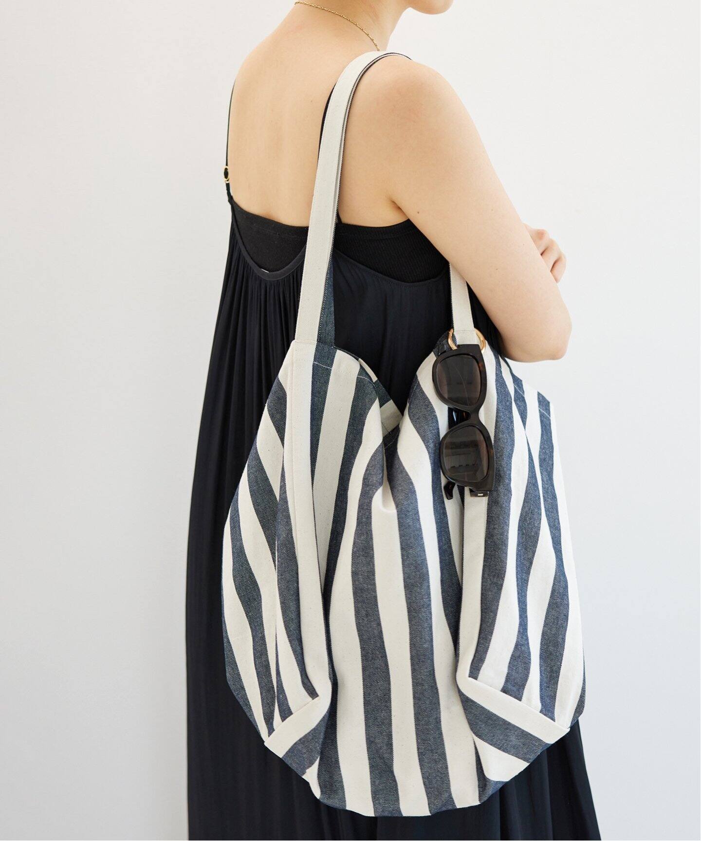 Stripe tote（トートバッグ）｜Deuxieme Classe（ドゥーズィエム 
