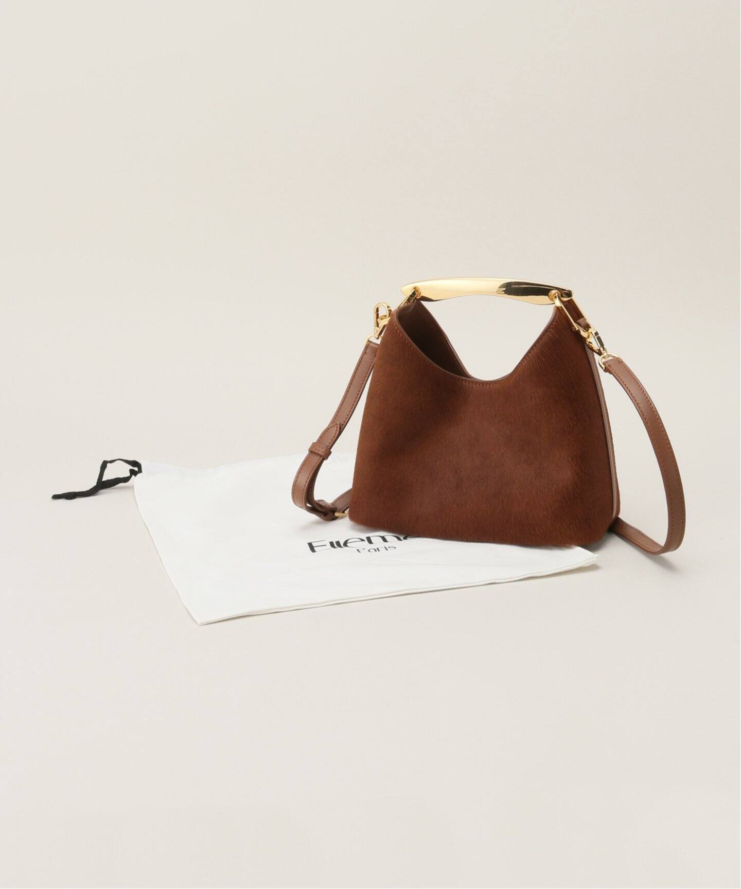 ELLEME/エレメ】BOOMERANG BAG S(CALF)（ハンドバッグ）｜MUSE de 