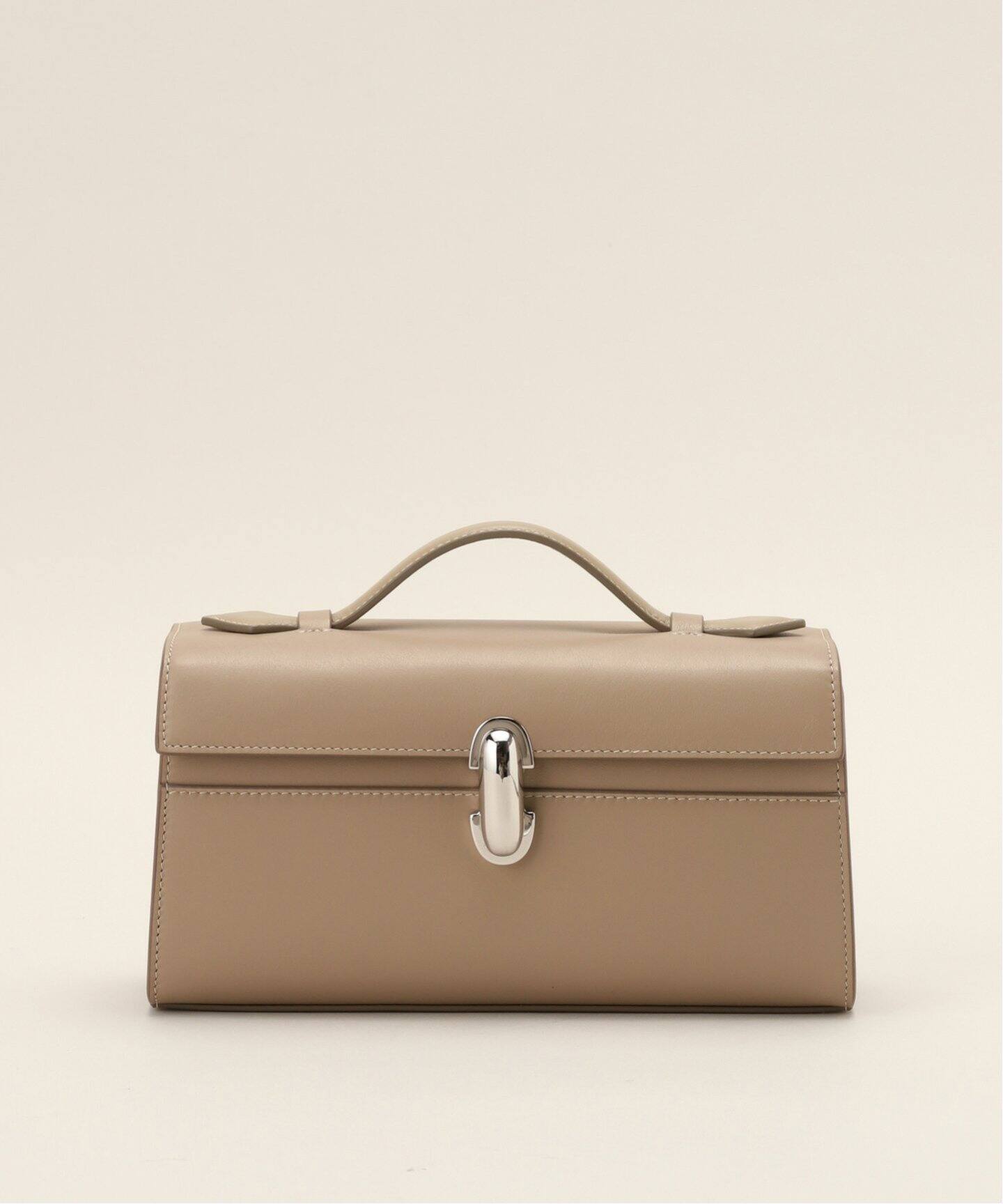 SAVETTE /サヴェット】 symmetry イタリアンレザーハンドバッグ  