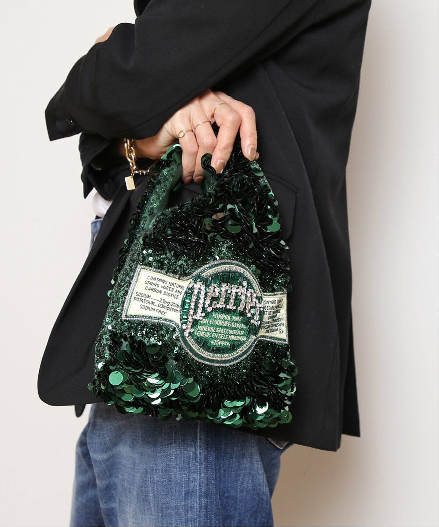 ANYA HINDMARCH/アニヤ ハインドマーチ】 PERRIER MINI トート（トート 