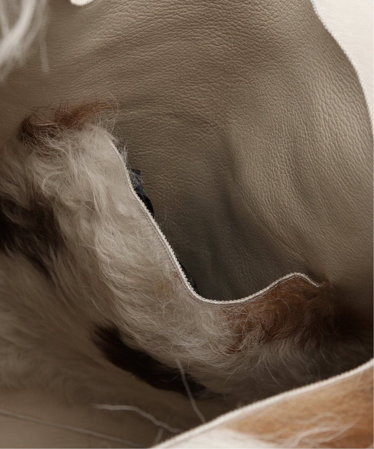 BLANCHA/ブランカ】 SPOTTED TOSCANA SHEEPSKIN SHOPPE バック（その他 