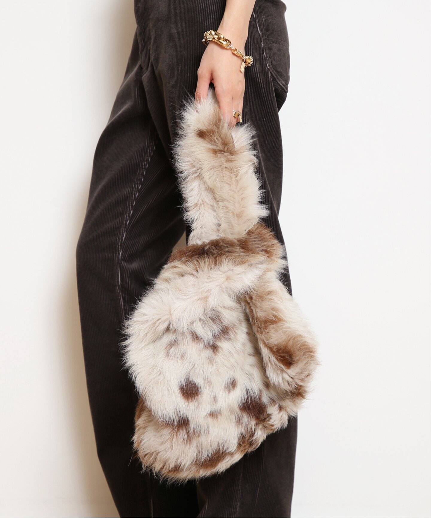 BLANCHA/ブランカ】 SPOTTED TOSCANA SHEEPSKIN SHOPPE バック（その他 