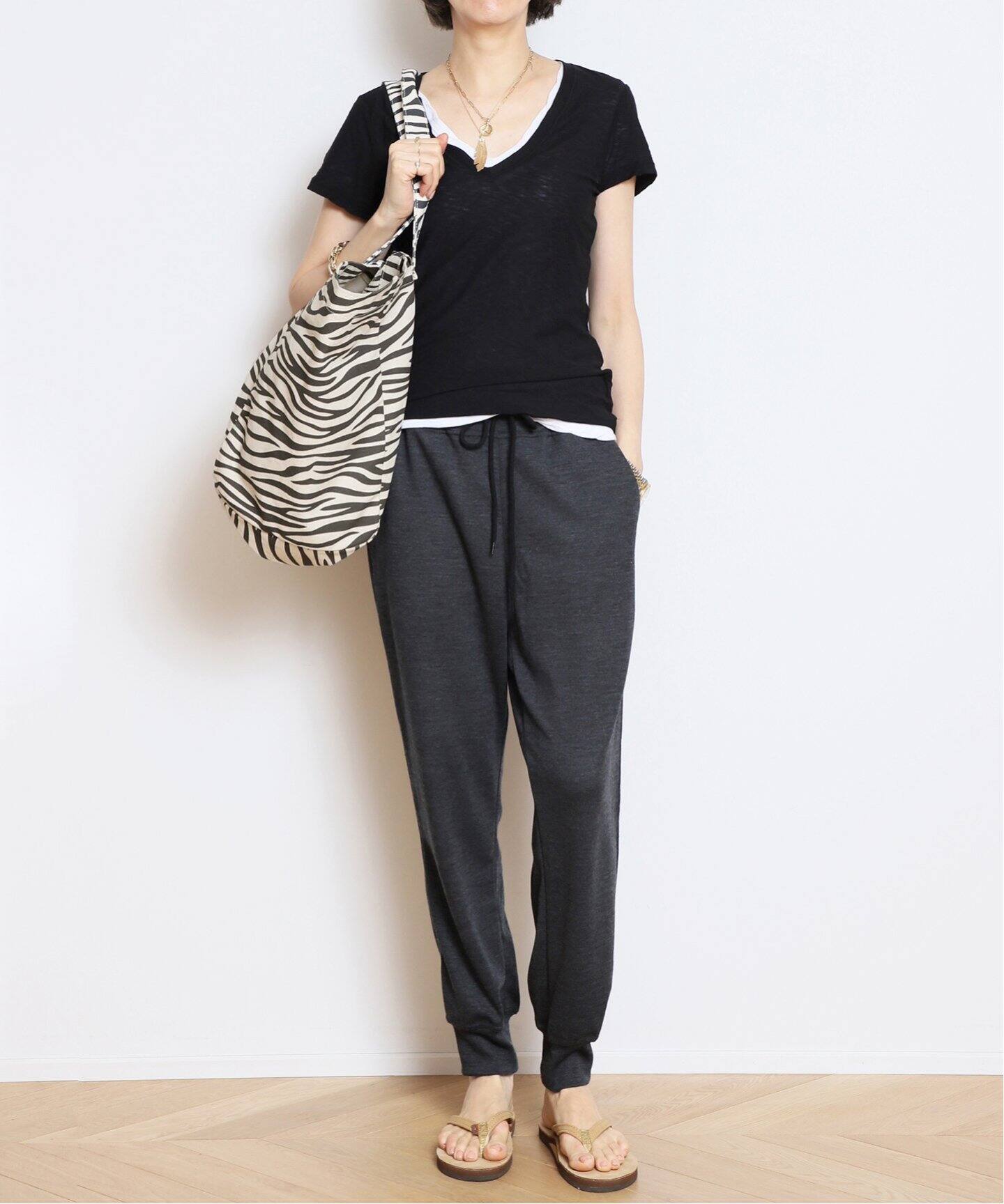 SITA PARANTICA/シータパランティカ】ZEBRA TOTE バッグ L（トート 
