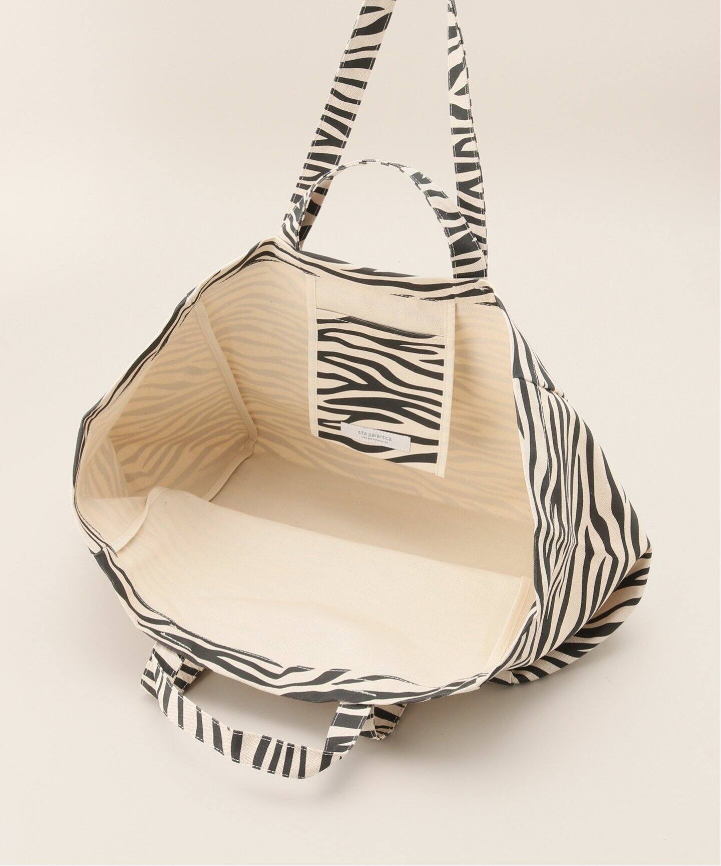 SITA PARANTICA/シータパランティカ】ZEBRA TOTE バッグ L（トート  