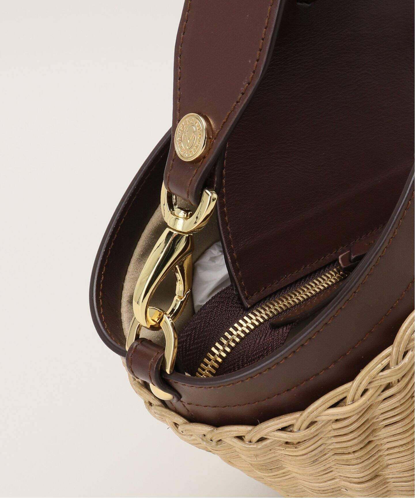 ORLANDI VALENTINO/オルランディ ヴァレンティノ】LEATHER HANDLE