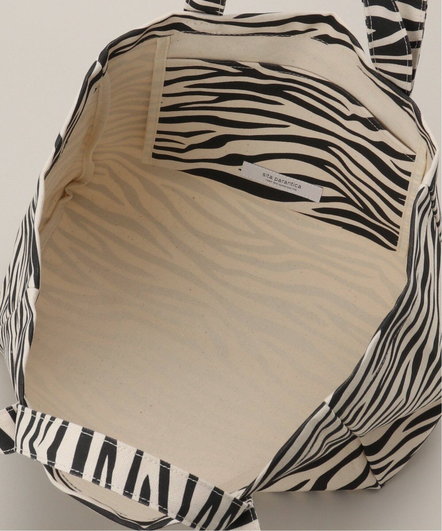 SITA PARANTICA/シータパランティカ】ZEBRA TOTE バッグ M（トート 