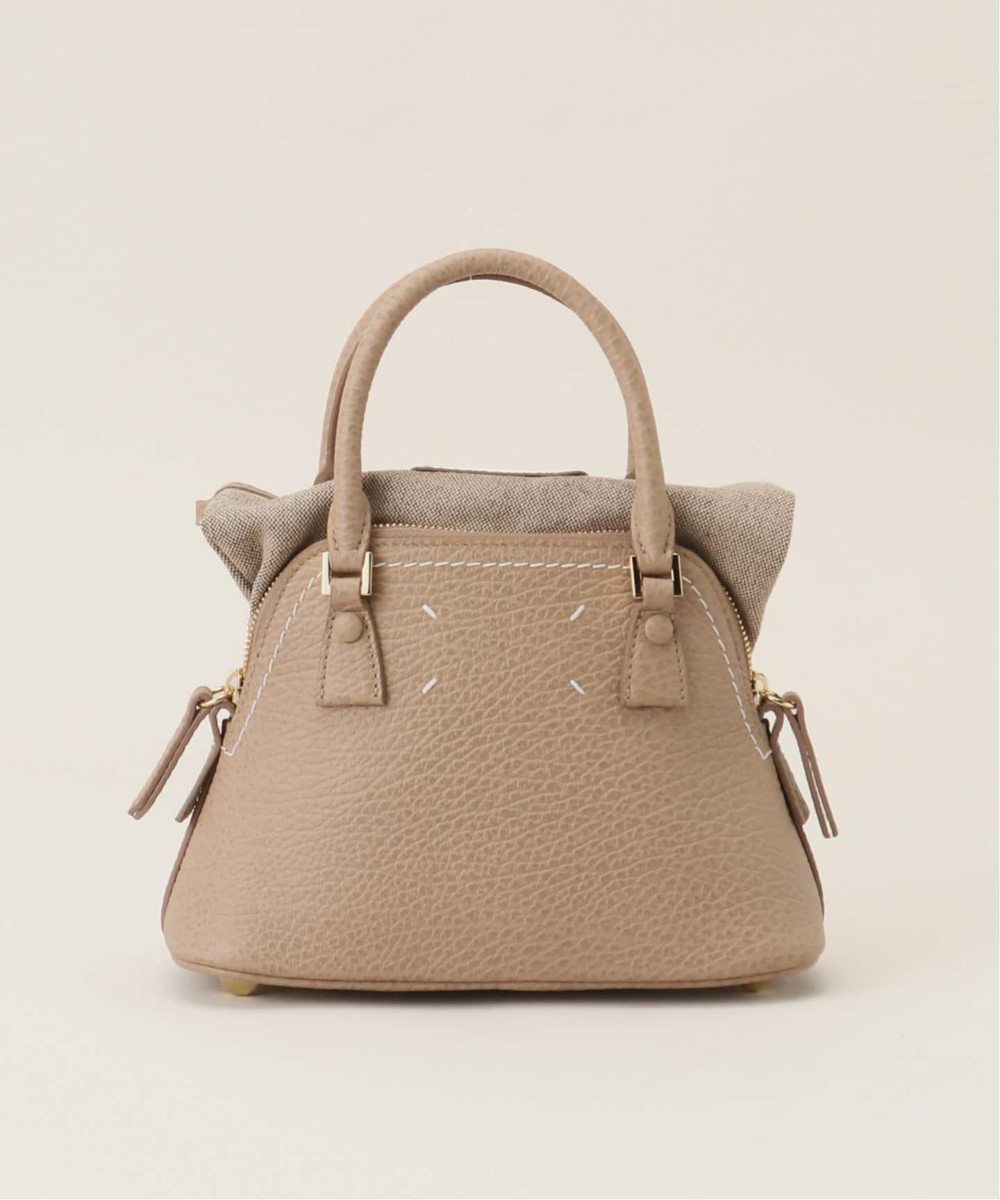 メゾンマルジェラ 5AC ショルダーバッグ キャメル マイクロ ベージュ