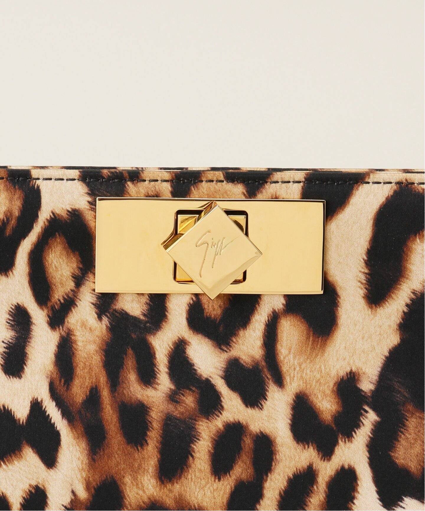 GIUSEPPE ZANOTTI/ジュゼッペ ザノッティ】 LEOPARD BAG（クラッチ 