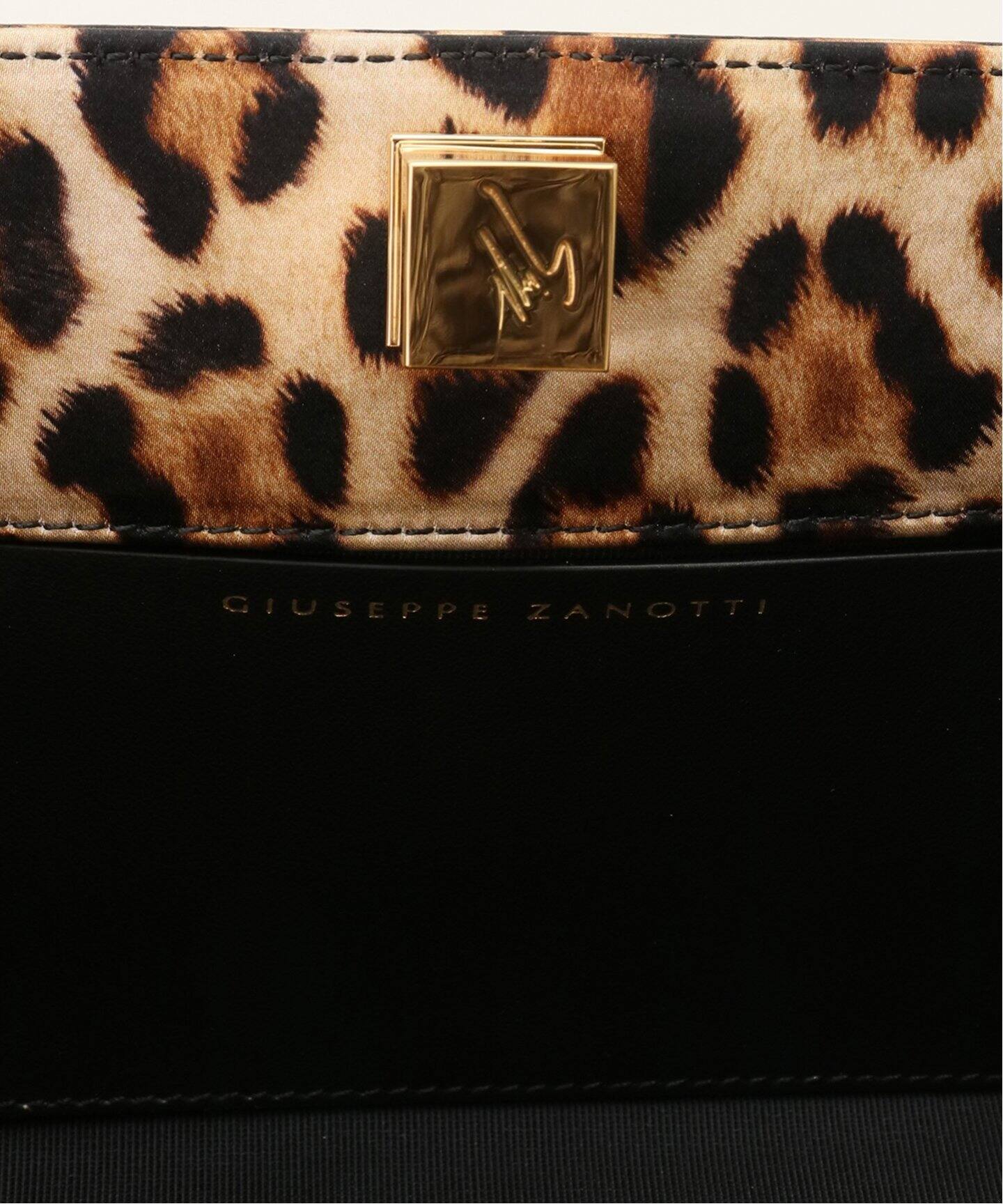 GIUSEPPE ZANOTTI/ジュゼッペ ザノッティ】 LEOPARD BAG（クラッチ 