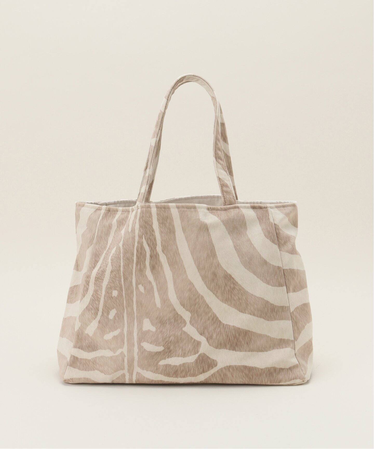 BAZAR ATELIER SABLON/バザール アトリエ サブロン】 ZEBRA TOTE BAG  