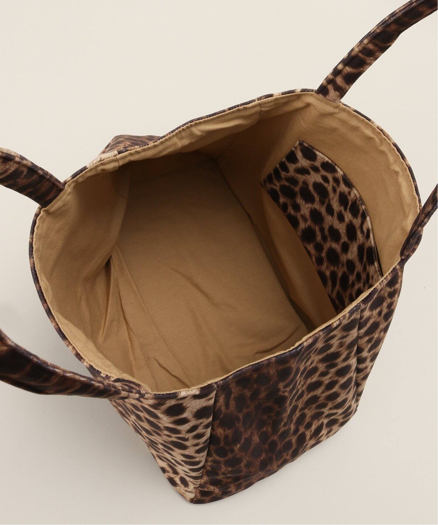 BAZAR ATELIER SABLON/バザール アトリエ サブロン】LEOPARD TOTE BAG  