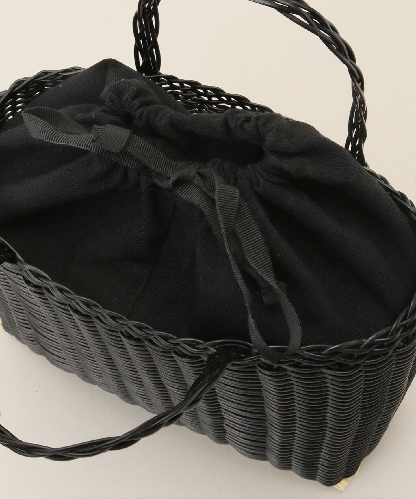PALOROSA/パロローサ】 MINI TOTE BAG（かごバッグ）｜L